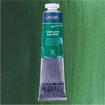 St.Petersburg 5798765 Ladoga 46 ml Cobalt Green Deep Hue 705 Yağlı Boya
