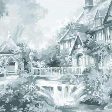 St.Petersburg Sonnet Desenli 30x40 cm Garden Tuval