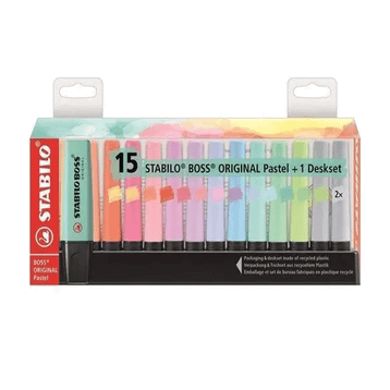 Stabilo 15'li Set 7015-02-05 Boss Original Pastel