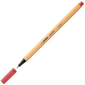 Stabilo 88 Point 0.4 MM Pas Kırmızısı 88/47 Keçe Uçlu İnce Kalem