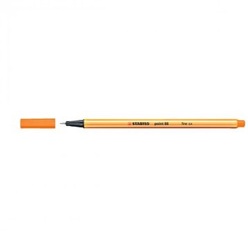Stabilo 88 Point 0.4 MM Turuncu 88/54 Keçe Uçlu İnce Kalem