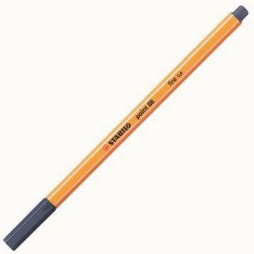 Stabilo Gliss Point 88 Mavi Siyah 88/98 10 Adet Keçe Uçlu Kalem