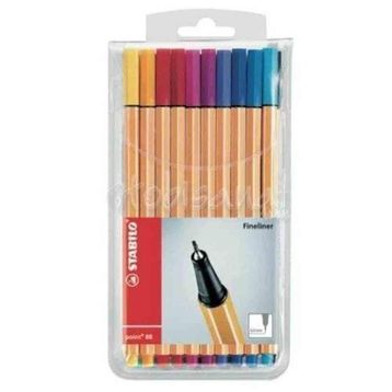 Stabilo Pen 68 10'lu Keçeli Kalem