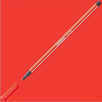 Stabilo Pen 68 Fineliner Açık Alev Kırmızısı Keçe Uçlu Kalem