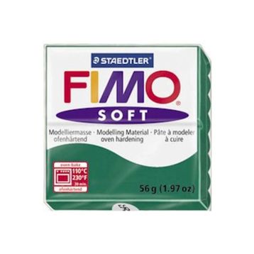 Staedtler 19038 Fimo Soft Emerald 57 GR Polimer Kil