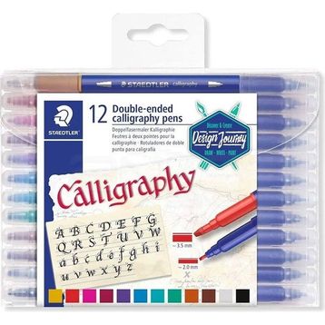 Staedtler 3005 TB12 12'li 2-3.5 mm Çift Taraflı Kaligrafi Kalemi