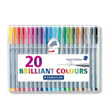 Staedtler 334 Triplus 20'li Fineliner Kalem Seti