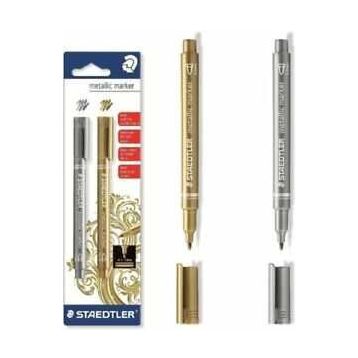 Staedtler 8323-BK2 Metalik Markör 2'liSet