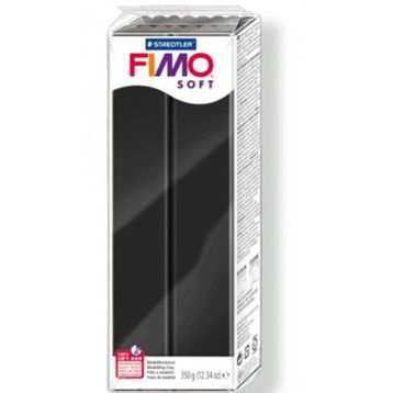 Staedtler Fimo 454 GR 9 Black Siyah Soft Polimer Kil