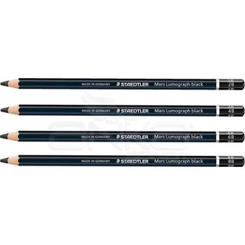 Staedtler Mars Lumograph Black Dereceli Kalem