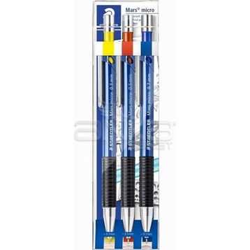 Staedtler Mars Micro 3'lü Mekanik Kurşun Kalem Seti