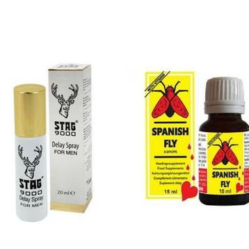 Stag 9000 Delay Sprey +12'li Prezervatif