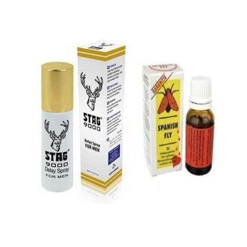 Stag 9000 Delay Sprey +12'li Prezervatif