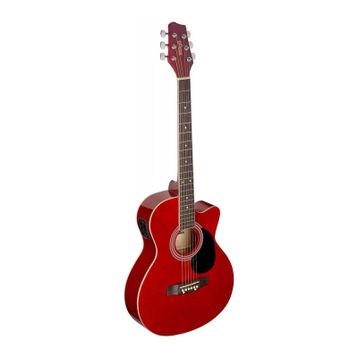 Stagg SA20ACE Kırmızı Akustik Elektro Gitar
