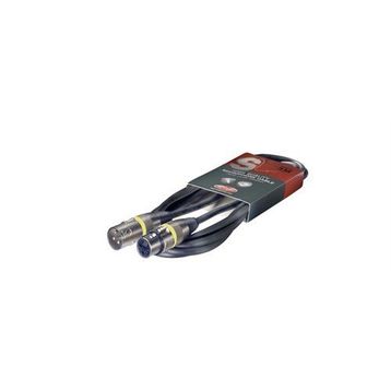 Stagg SMC3 Siyah 3 m Jaklı Mikrofon Kablosu
