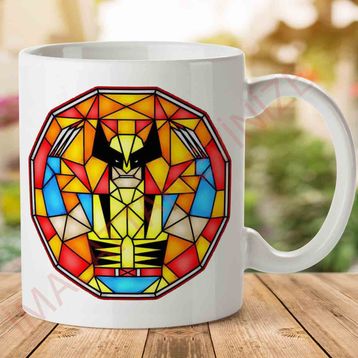 Stain Bub Wolverine Window X Men Baskılı Kupa
