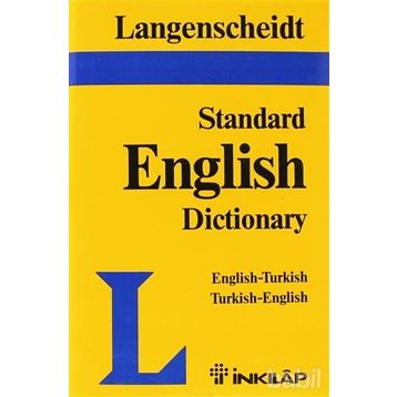 STANDART ENGLISH DICTIONARY - LANGENSCHEIDT - LANGENSCHEIDET