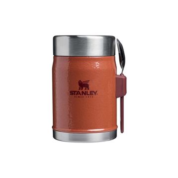 Stanley 0.40 lt Hammertone Clay Klasik Kaşıklı Paslanmaz Çelik Yemek Termosu
