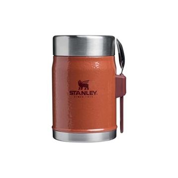 Stanley 0.40 lt Hammertone Clay Klasik Kaşıklı Paslanmaz Çelik Yemek Termosu