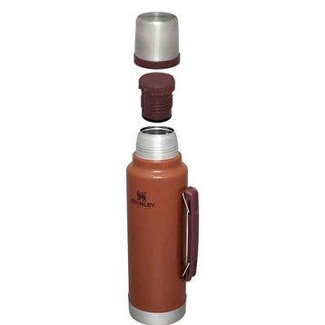 Stanley 10-08266-061 1 lt Turuncu Klasik Vakumlu Çelik Termos