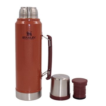 Stanley 10-08266-061 1 lt Turuncu Klasik Vakumlu Çelik Termos
