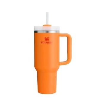 Stanley 10-13230-065 Quencher Turuncu 1.18 lt Pipetli Paslanmaz Çelik Vakumlu Termos