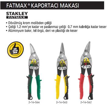 Stanley 2-14-564 Kaportacı Makası