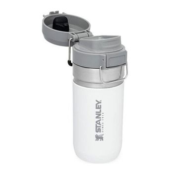 Stanley 470 ml Beyaz Go Quick Flip Paslanmaz Çelik Soğuk Su Termosu