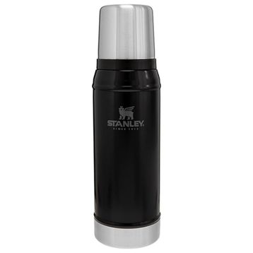 Stanley 750 ml Siyah Klasik Vakumlu Paslanmaz Çelik Termos