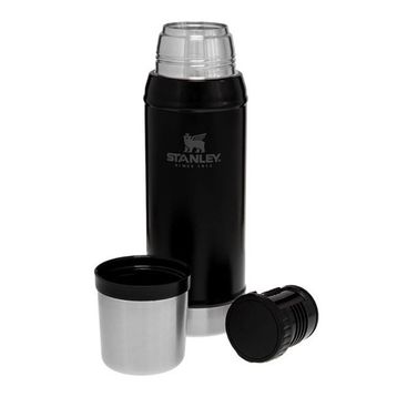 Stanley 750 ml Siyah Klasik Vakumlu Paslanmaz Çelik Termos