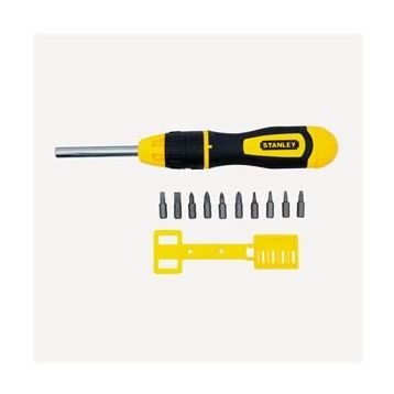 Stanley Cırcırlı Ratchet 10 Parça Tornavida