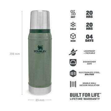 Stanley Classic Vac 0.75 lt Yeşil Termos
