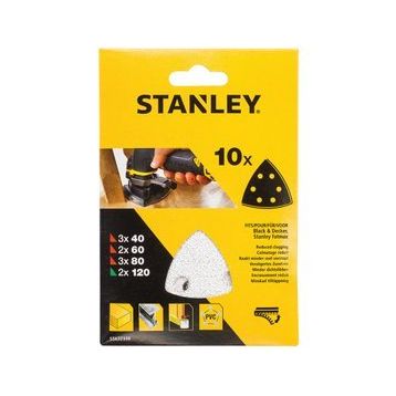 Stanley Çok Amaçlı Alet 10'lu Zımpara Seti