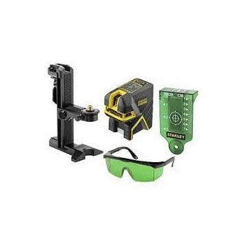 Stanley Fatmax FMHT1-77442 Yeşil Çapraz Çizgi ve 5 Nokta Lazer