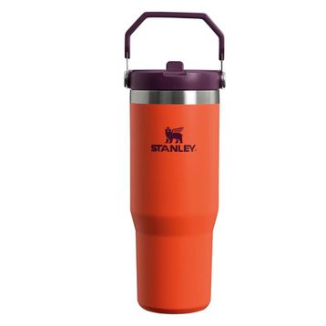 Stanley Iceflow Flip Straw 0.88 lt Turuncu Mürdüm Pipetli Termos