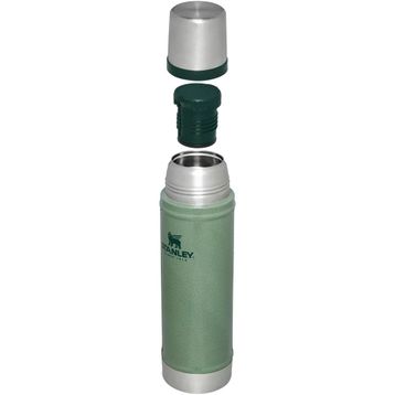 Stanley Klasik Vakumlu 0.6 lt Paslanmaz Çelik Yeşil Termos