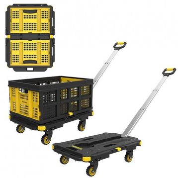 Stanley PC532B 137 kg 62x45 cm Taşıma Arabası + FT505 Çok Amaçlı Taşıma Sepeti