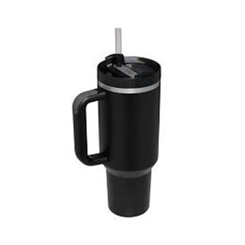 Stanley Quencher 1.18 lt Black Pipetli Termos