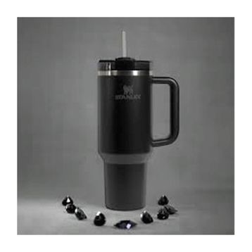 Stanley Quencher 1.18 lt Black Pipetli Termos