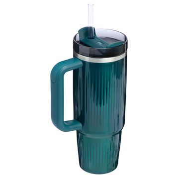 Stanley Quencher Fluted Mavi 0.89 lt Pipetli Termos Bardak