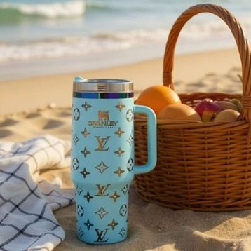 Stanley Quencher Louis Vuitton Pipetli 1.18 L Mavi Termos