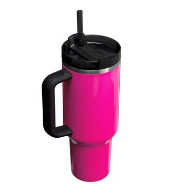 Stanley Quencher Neon Özel Seri 1.18 lt Pembe Pipetli Termos
