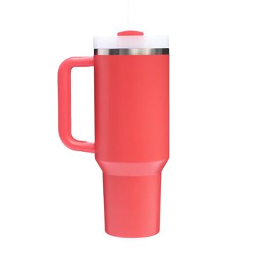 Stanley Quencher Pipetli 1.18 lt Mercan Termos Bardak