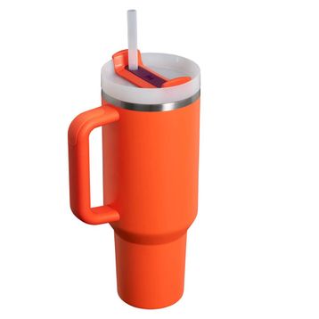 Stanley Quencher Pipetli 1.18 lt Portakal Rengi Termos