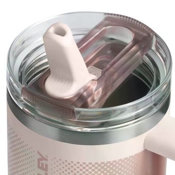 Stanley Quencher ProTour Flip Straw Tumbler Açık Pembe 0.60 lt Pipetli Termos Bardak