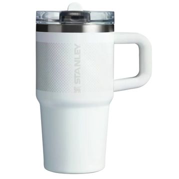 Stanley Quencher ProTour Flip Straw Tumbler Beyaz 0.60 lt Pipetli Termos Bardak