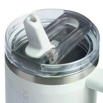 Stanley Quencher ProTour Flip Straw Tumbler Beyaz 0.60 lt Pipetli Termos Bardak