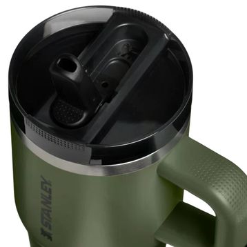 Stanley Quencher ProTour Flip Straw Tumbler Haki 0.60 lt Pipetli Termos Bardak