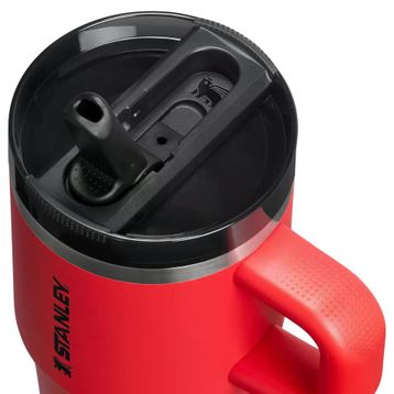 Stanley Quencher ProTour Flip Straw Tumbler Kırmızı 0.60 lt Pipetli Termos Bardak