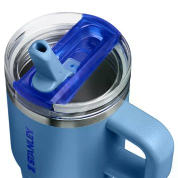 Stanley Quencher ProTour Flip Straw Tumbler Mavi 0.60 lt Pipetli Termos Bardak